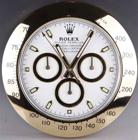 rolex display clock for sale|Rolex dealer clock.